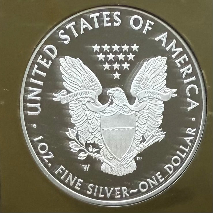 Proof 2018 (W) $1 American Silver Eagle NGC PF70UC Classic Brown Label Gold Foil (1 of 5,446)