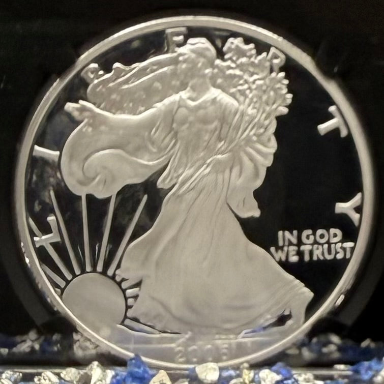 Proof 2006 (W) $1 American Silver Eagle NGC PF70UC Classic Blue Label Black Holder (1 of 21,920)