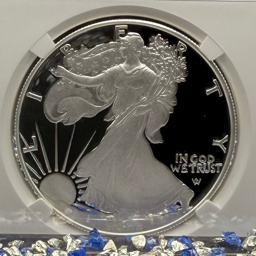 Proof 2022 (W) $1 American Silver Eagle NGC PF70UC Congratulations Set First Day of Issue White Holder Mint Condition (1 of 2,000)