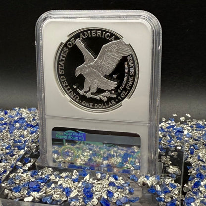 Proof 2022 (W) $1 American Silver Eagle NGC PF70UC Congratulations Set First Day of Issue White Holder Mint Condition (1 of 2,000)