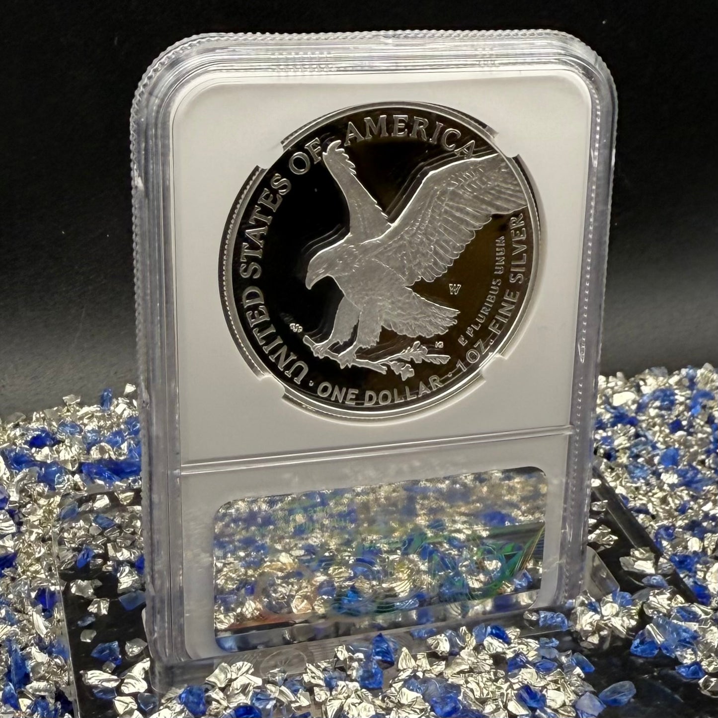 Proof 2022 (W) $1 American Silver Eagle NGC PF70UC First Day of Issue White Holder Mint Condition (1 of 9,038)