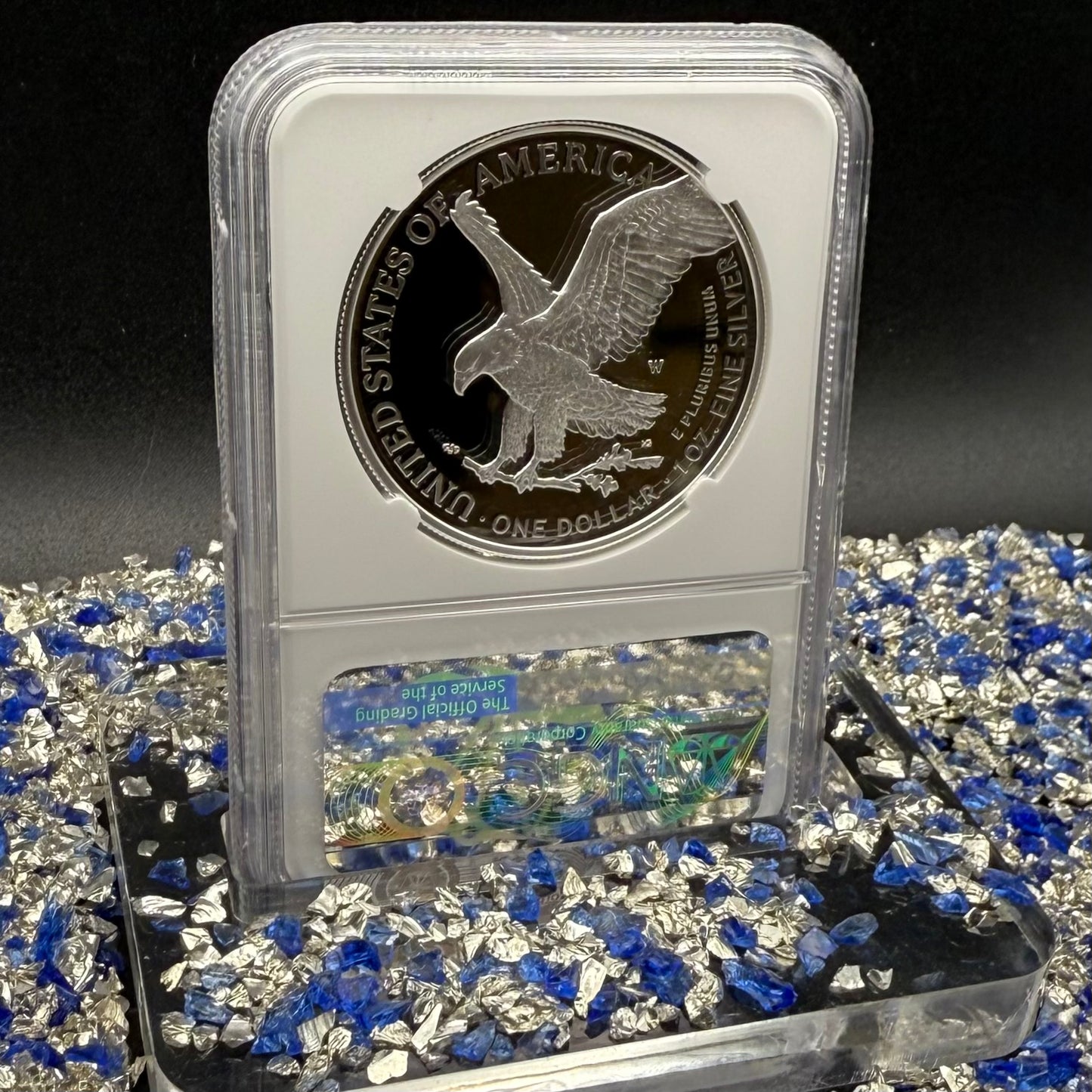 Proof 2021 (W) $1 American Silver Eagle NGC PF70UC T-1 First Day of Issue White Holder Mint Condition (1 of 6,881)