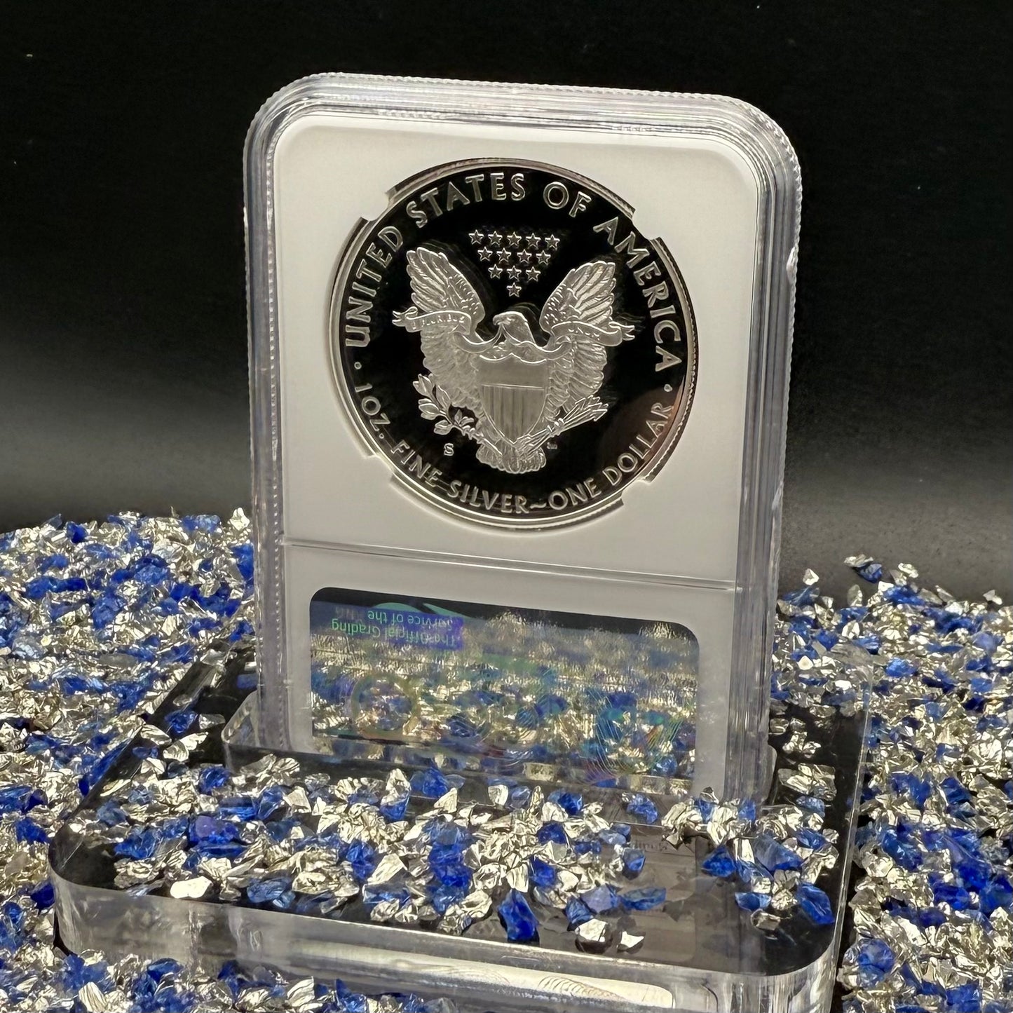 Proof 2020 (S) $1 American Silver Eagle NGC PF70UC First Day of Issue Blue Label (1 of 7,583) Mint Condition