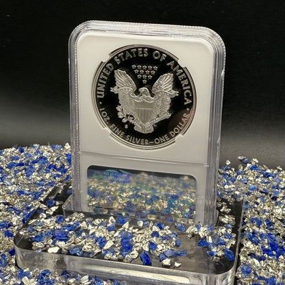 Proof 2020 (S) $1 American Silver Eagle NGC PF70UC First Day of Issue Blue Label (1 of 7,583) Mint Condition