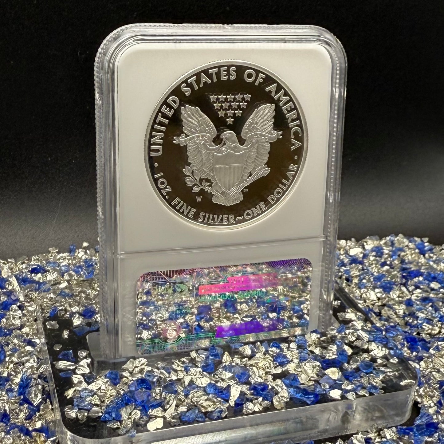 Proof 2008 (W) $1 American Silver Eagle NGC PF70UC Classic Brown Label (1 of 15,136)