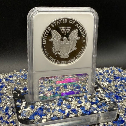 Proof 2008 (W) $1 American Silver Eagle NGC PF70UC Classic Brown Label (1 of 15,136)