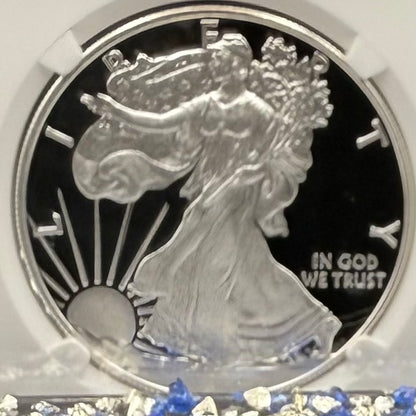 Proof 2014 (W) $1 American Silver Eagle NGC PF70 Classic Brown Label (1 of 9,425)