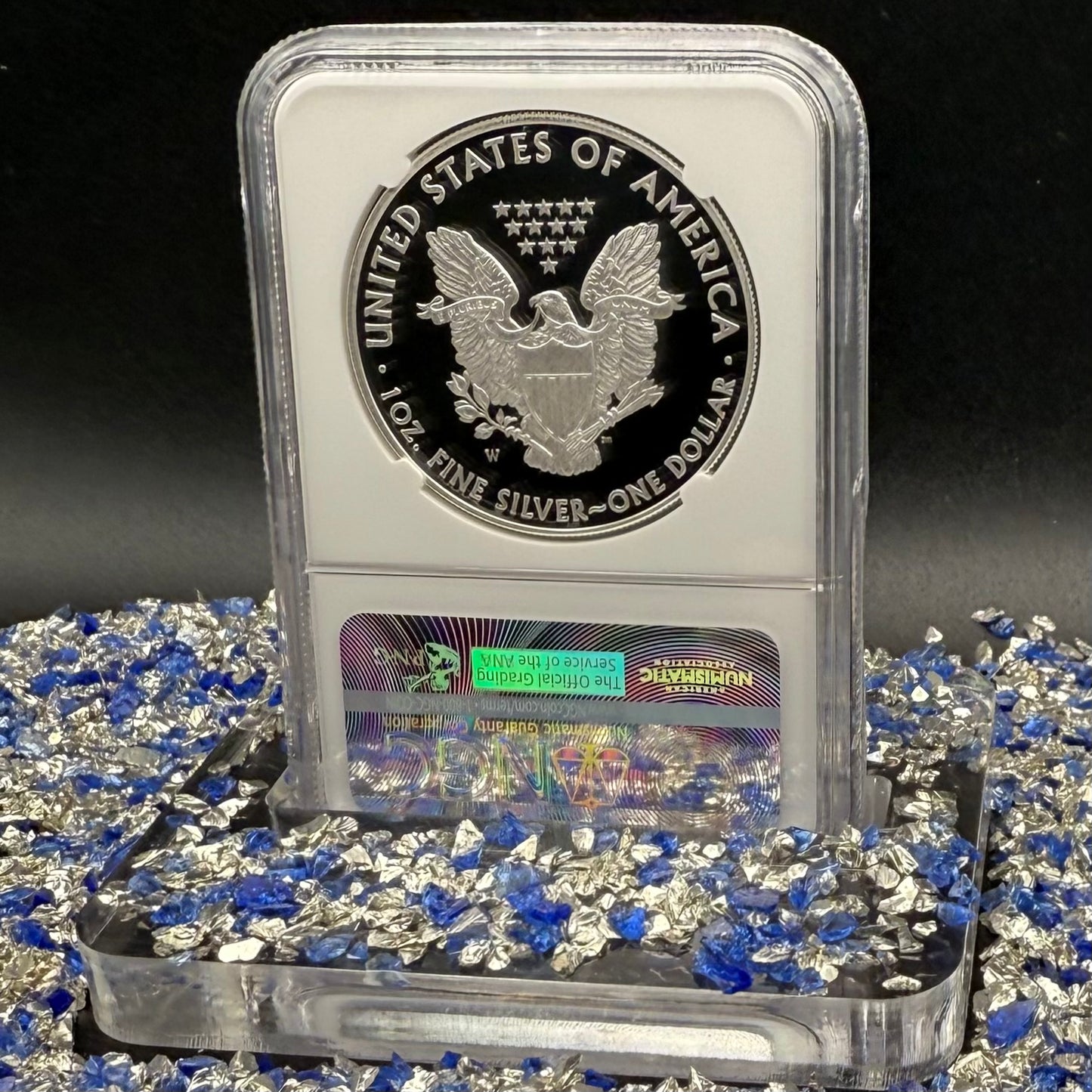 Proof 2013 (W) $1 American Silver Eagle NGC PF70 Classic Brown Label (1 of 8,802)