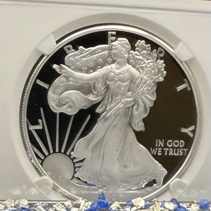 Proof 2020 (W) $1 American Silver Eagle NGC PF70UC Modern Brown Label (1 of 11,052)