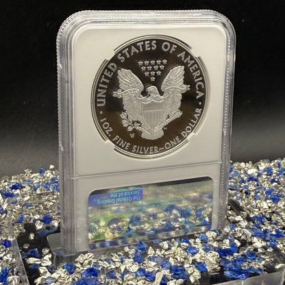 Proof 2020 (W) $1 American Silver Eagle NGC PF70UC Modern Brown Label (1 of 11,052)