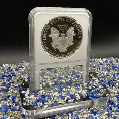 Proof 2020 (S) $1 American Silver Eagle NGC PF70UC Brown Label Spotless! (1 of 2,719)