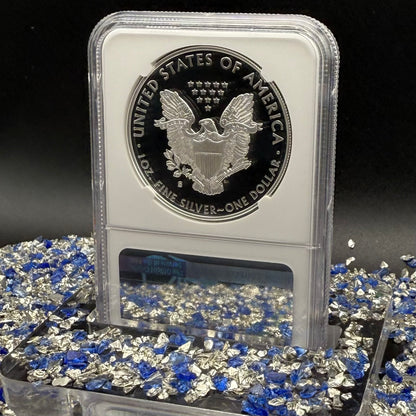 Proof 2020 (S) $1 American Silver Eagle NGC PF70UC Brown Label Spotless! (1 of 2,719)