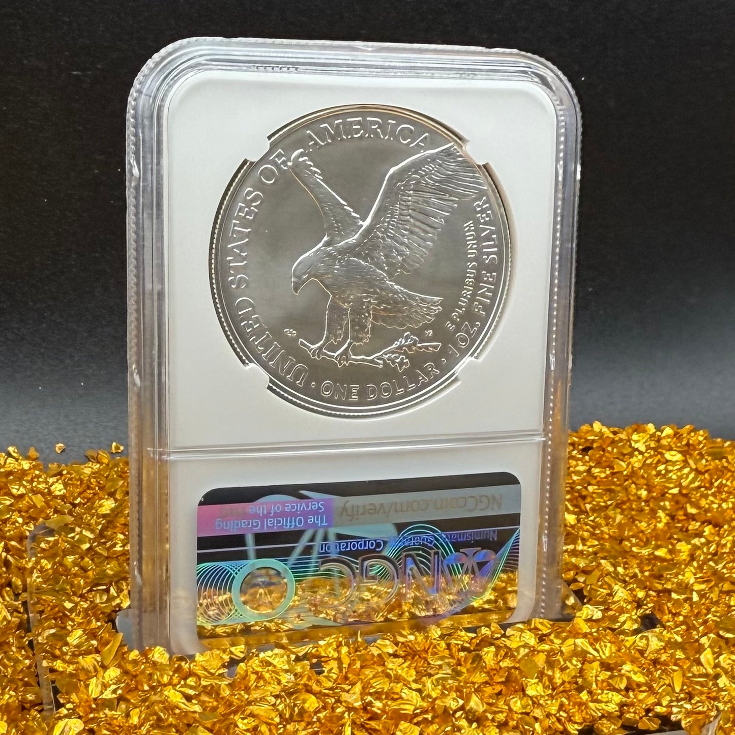 2021 $1 American Silver Eagle NGC MS70 Type 2 FDOI Mint Condition