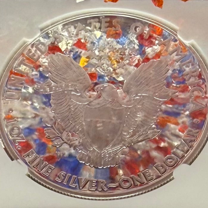 Proof 2015 (W) $1 American Silver Eagle NGC PF70 Early Releases Eagle Label Mint Condition (1 of 9,213)