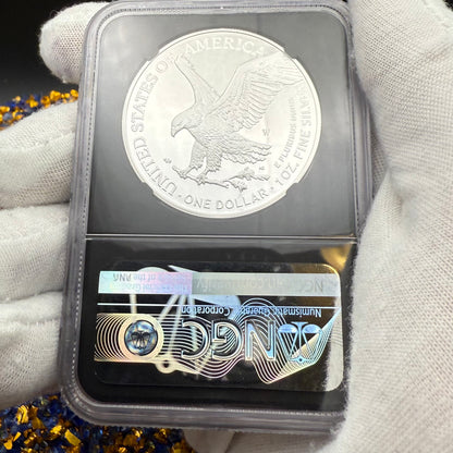 Proof 2021 (W) $1 American Silver Eagle NGC PF70UC T-2 Special Edition Label (1 of 5,000)