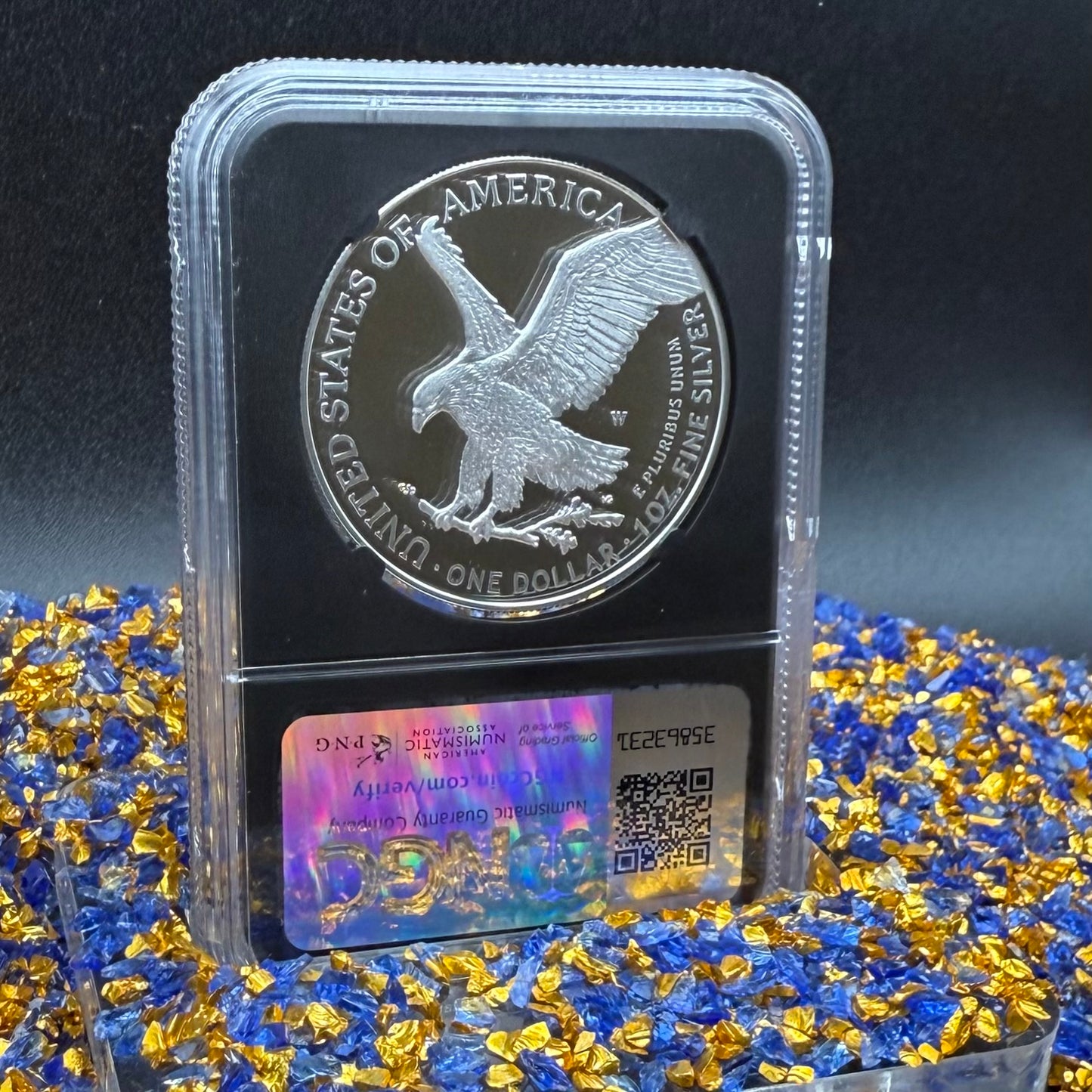 Proof 2024 (W) $1 American Silver Eagle NGC PF70 Modern Brown Label Mint Condition (1 of 3,472)