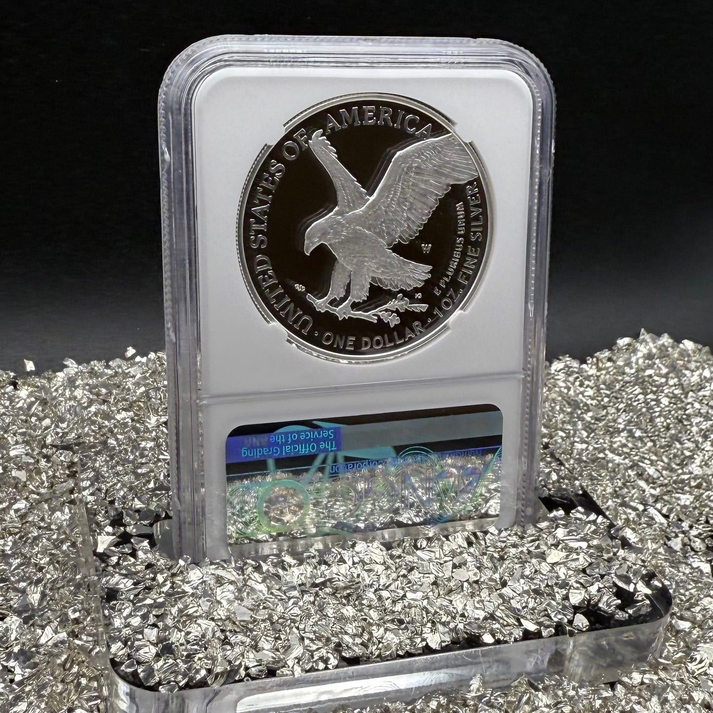 Proof 2021 (W) $1 American Silver Eagle NGC PF70 Type 2 First Releases Michael Gaudioso Signed (1 of 3,733) Mint Condition