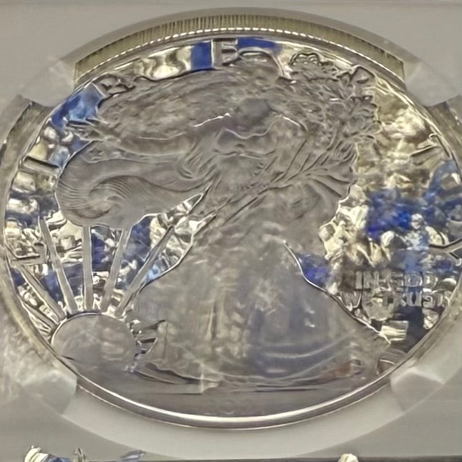 Proof 2021 (W) $1 American Silver Eagle NGC PF70UC Type 1 Early Releases 35th Anniversary Brown Eagle Label Mint Condition (1 of 6983)