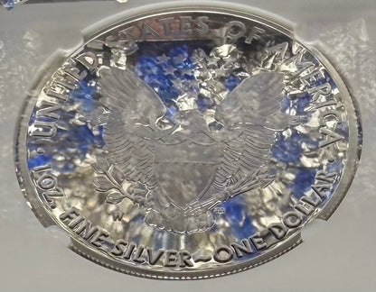 Proof 2021 (W) $1 American Silver Eagle NGC PF70UC Type 1 Early Releases 35th Anniversary Brown Eagle Label Mint Condition (1 of 6983)