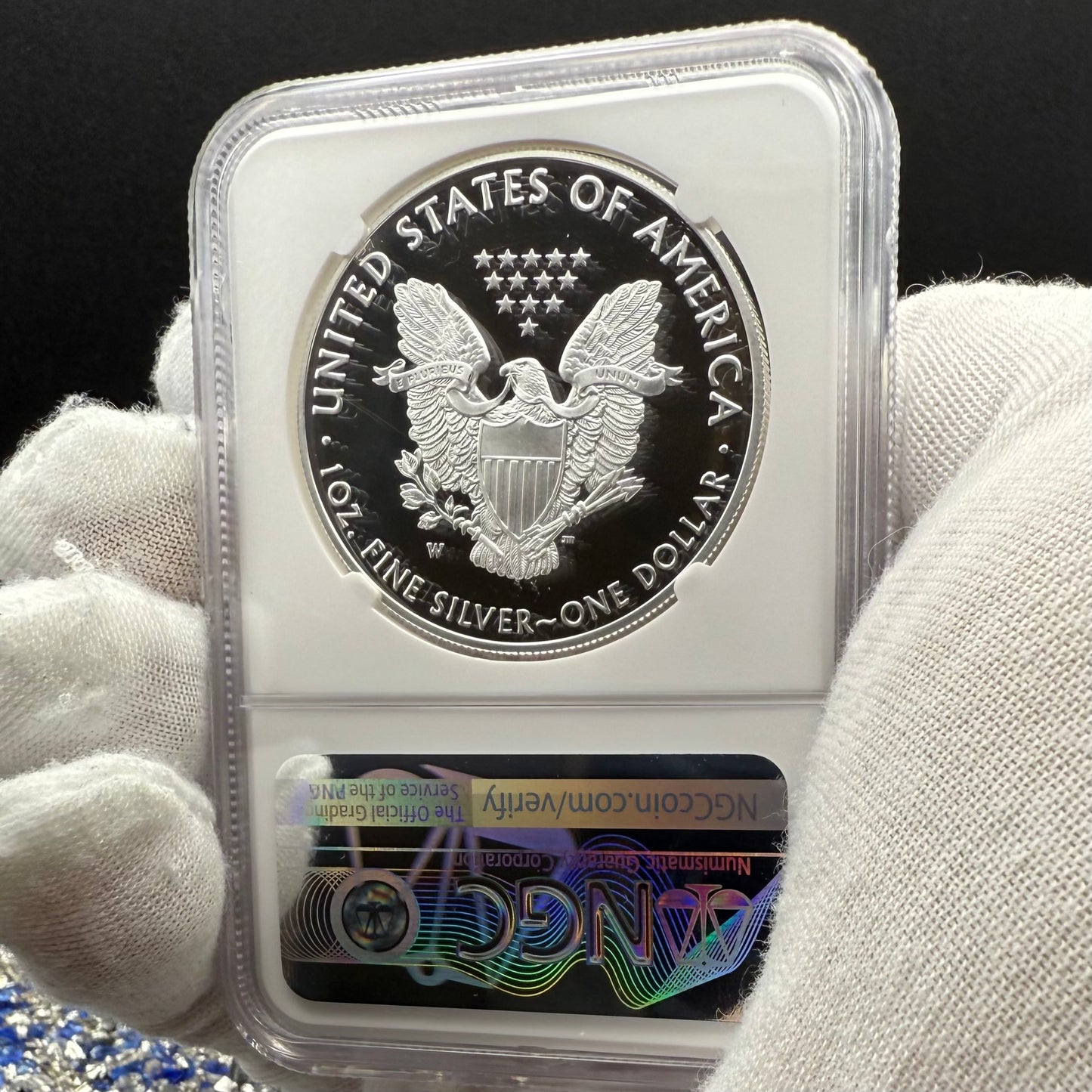 Proof 2021 (W) $1 American Silver Eagle NGC PF70UC Type 1 Early Releases 35th Anniversary Brown Eagle Label Mint Condition (1 of 6983)