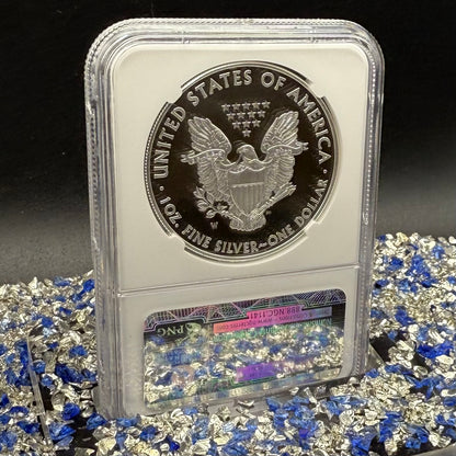 Proof 2013 (W) $1 American Silver Eagle NGC PF70UC First Releases Eagle Label White Holder (1 of 5,212)