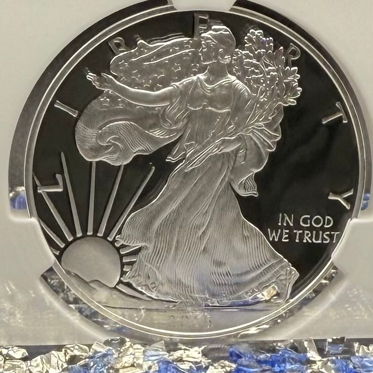 Proof 2016 (W) $1 American Silver Eagle NGC PF70UC Brown Eagle Lettered Edge 30th Anniversary Label White Holder Mint Condition