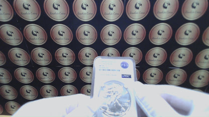 Burnished 2017 (W) $1 American Silver Eagle NGC MS70 Rare Premier Select Series Label Mint Condition