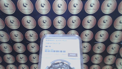 Burnished 2008 $1 (W) American Silver Eagle NGC MS70 Brown Label Mint Condition