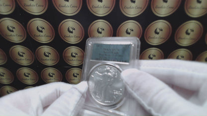 2023 $1 American Silver Eagle PCGS MS70 First Strike Silver Foil Label (Rare 1 of 2023)