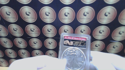 2022 $1 American Silver Eagle PCGS MS70 First Strike U.S. Mint AIP Master Designer Thomas Cleveland Signed Label (1 of 500)