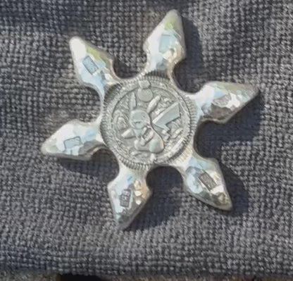 Pokémon 'Monster Pikachu Star' 5 oz .999 Fine Silver Star Hand Crafted by St Bee's in England, Shiny Finish, Includes Wood Display Box, Capsule, COA, Mint Condition (Prototype 1 of 1)