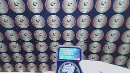 Proof 2003 (W) $1 American Silver Eagle NGC PF69 Trader Bea Private Issue Purple Foil Holder Rare