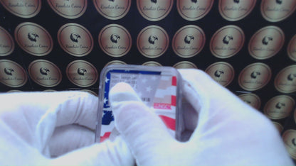 Reverse Proof 2021 Type 1 and Type 2 (2 Coin Set) $1 American Silver Eagle NGC PF69 Heraldic Eagle Label Flag Holder Mint Condition