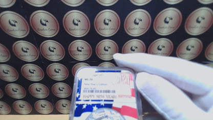 2020 $1 American Silver Eagle NGC MS70 New Years Edition Ultra Rare Holder & Label Mint Condition