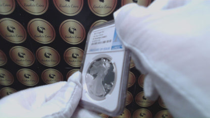 Proof 2022 (S) $1 American Silver Eagle NGC PF70 FDOI Label White Core Mint Condition (1 of 3,825)