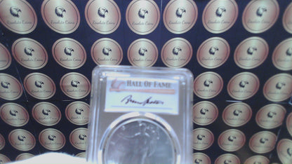 2022 $1 American Silver Eagle PCGS MS70 FDOI MLB Bruce Sutter Signed Label Mint Condition (Rare 1 of 21)