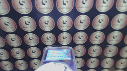 Proof 2011 (W) $1 American Silver Eagle NGC PF69 25th Anniversary Label Trader Bea Private Issue Purple Foil Holder Rare