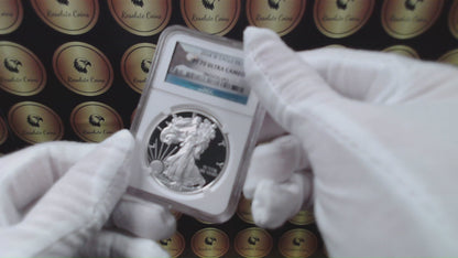 Proof 2014 (W) $1 American Silver Eagle NGC PF70 Eagle Label New Holder (1 of 9,437)