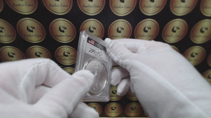 2022 (W) $1 American Silver Eagle PCGS MS70 Master Designer Thomas Cleveland Signed American Flag Black Label Mint Condition (1 of 150)