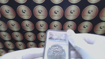 2012 $1 American Silver Eagle NGC MS70 First Releases American Eagle Label (1 of 39,967)